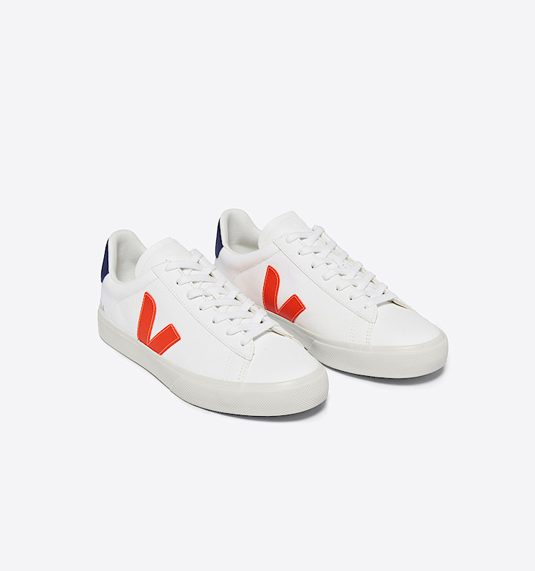 veja baskets campo cuir blanc cp0502195 Top view