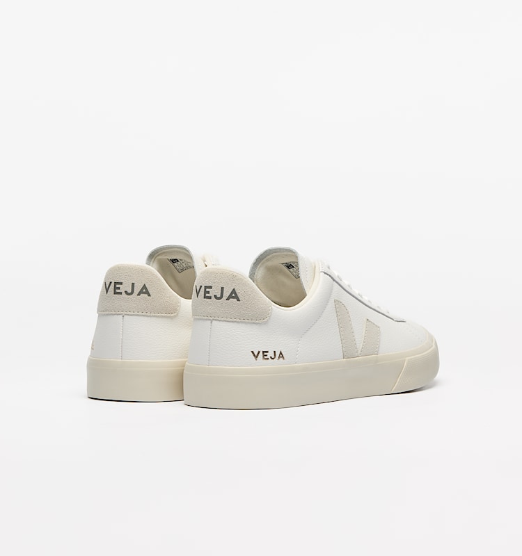 veja baskets campo cuir blanc cp0502429 Back view
