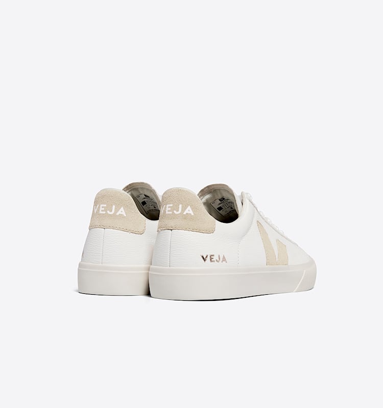 veja baskets campo cuir blanc cp0502920 Back view