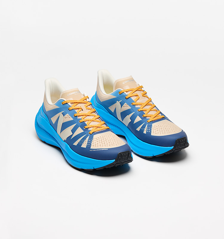 veja baskets condor-3-advanced recycl&eacute; bleu ce2820953 Top view