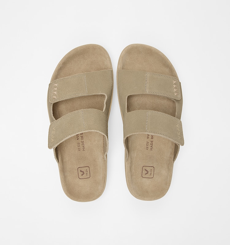 veja baskets etna su&egrave;de beige sa3220670 Top view