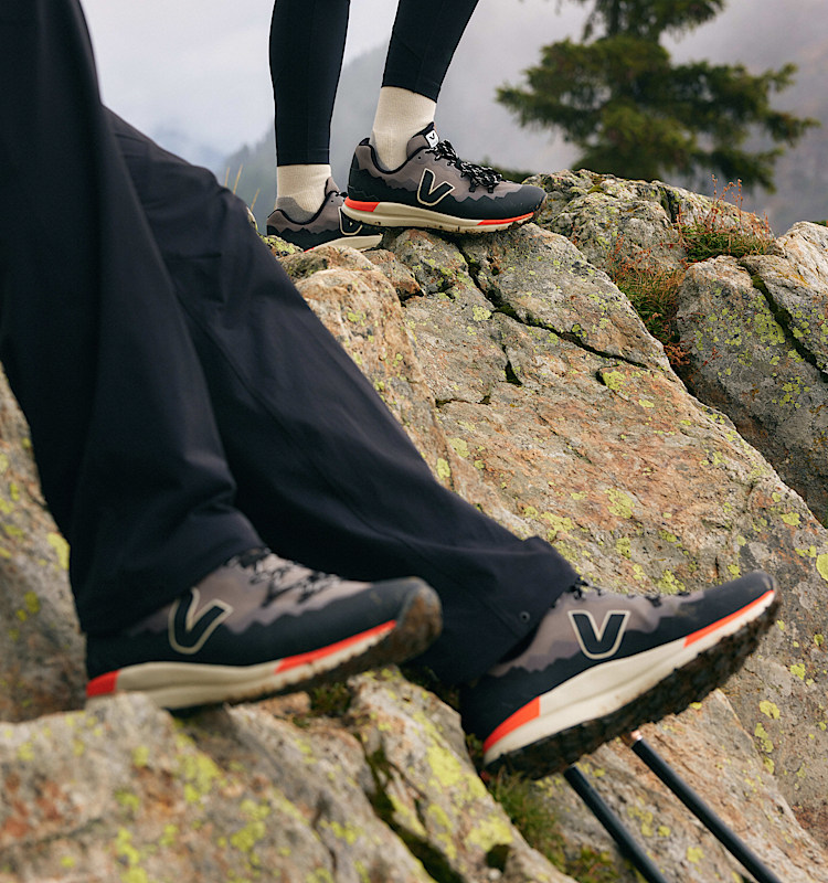 veja baskets fitz-roy recycl&eacute; gris fr2303206