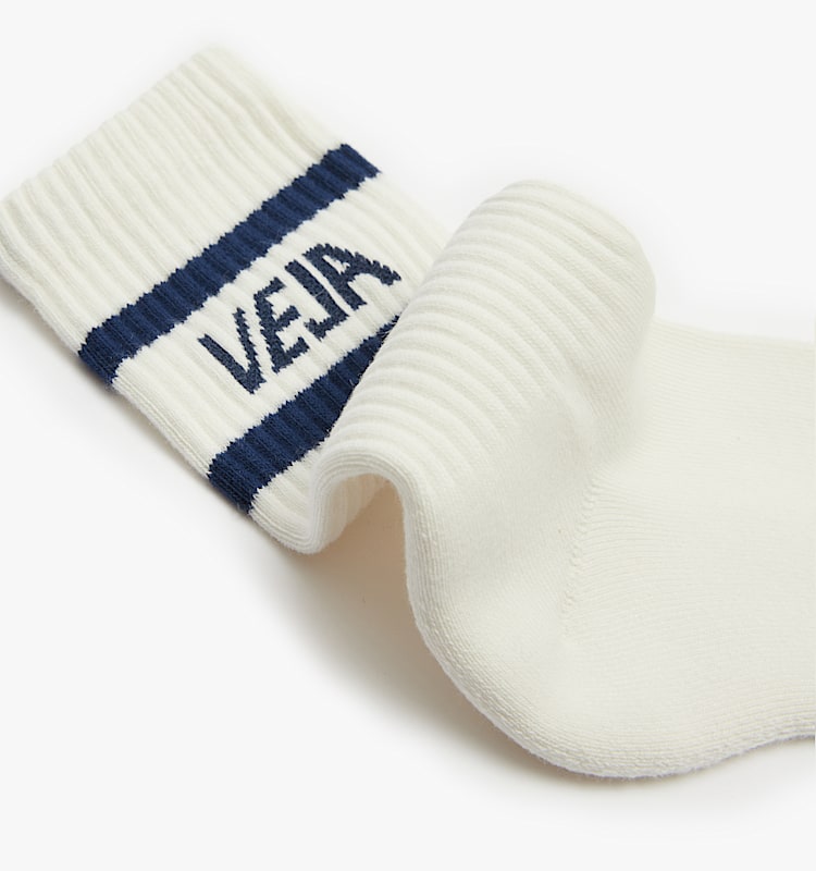 veja baskets iconic-socks blanc ic3521049 Top view