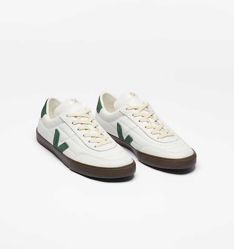 veja baskets panenka cuir blanc fu2020895 Top view