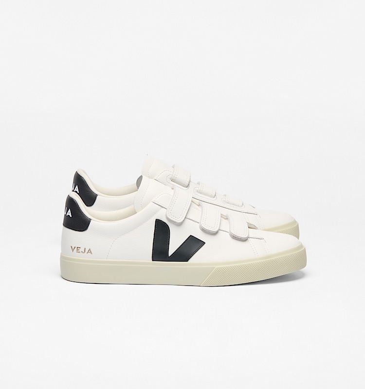 veja baskets recife-logo cuir blanc rc0502790 Lateral view