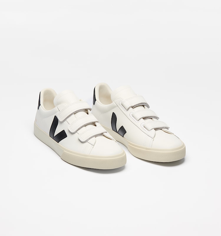 veja baskets recife-logo cuir blanc rc0502790 Top view