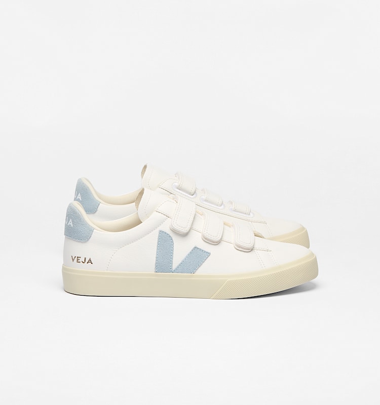 veja baskets recife-logo cuir blanc rc0502946 Lateral view