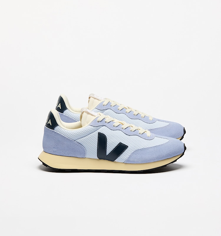 veja baskets rio-branco-ii recycl&eacute; bleu ro1803876 Lateral view