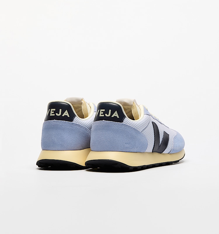 veja baskets rio-branco-ii recycl&eacute; bleu ro1803876 Back view