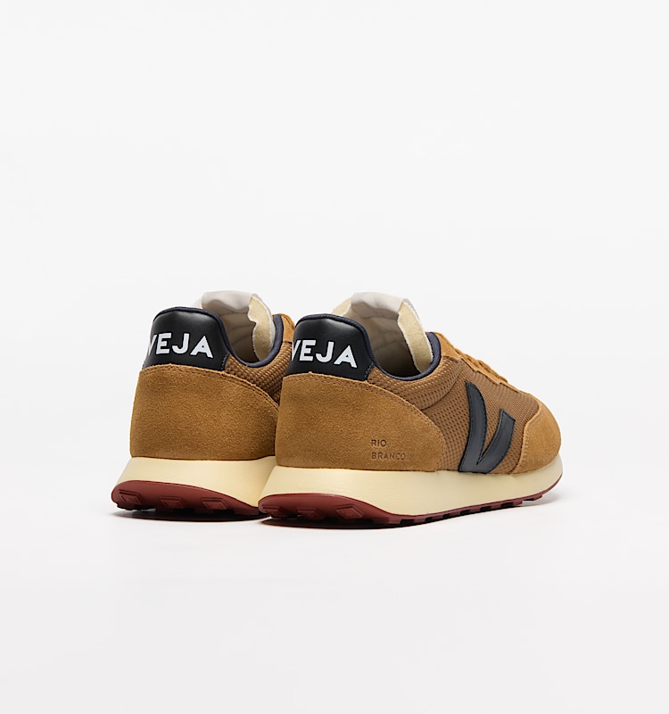 veja baskets rio-branco-ii recycl&eacute; marron ro1820821 Back view