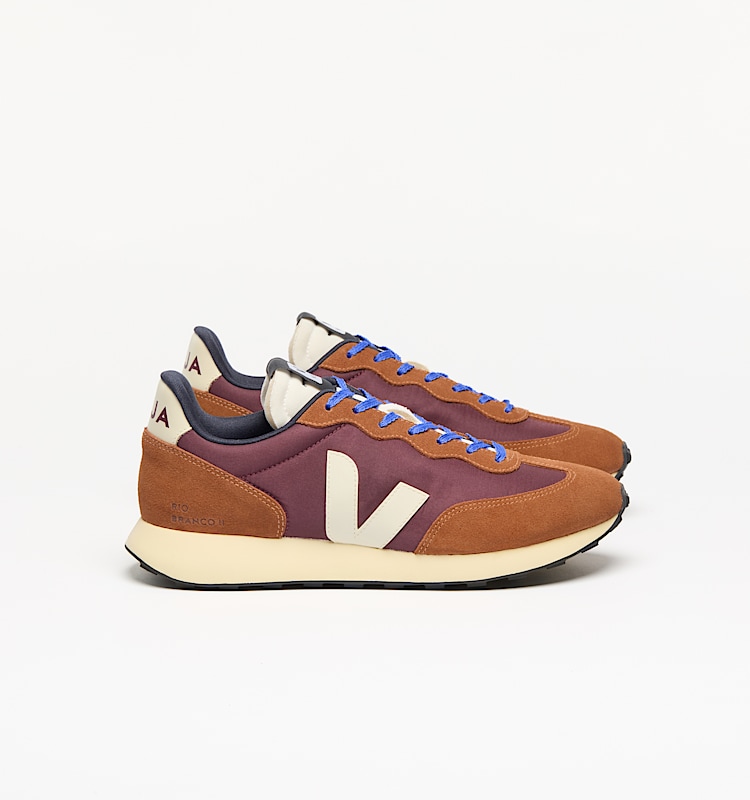 veja baskets rio-branco-ii recycl&eacute; marron ro3420852 Lateral view