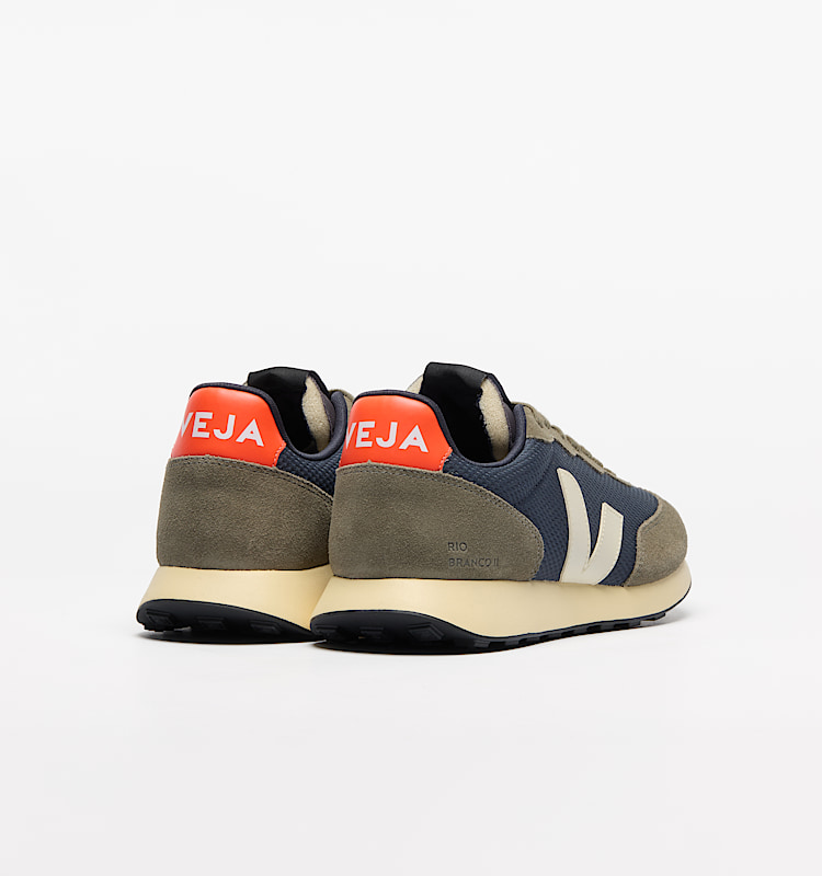 veja baskets rio-branco-ii recycl&eacute; multicolor ro1820822 Back view