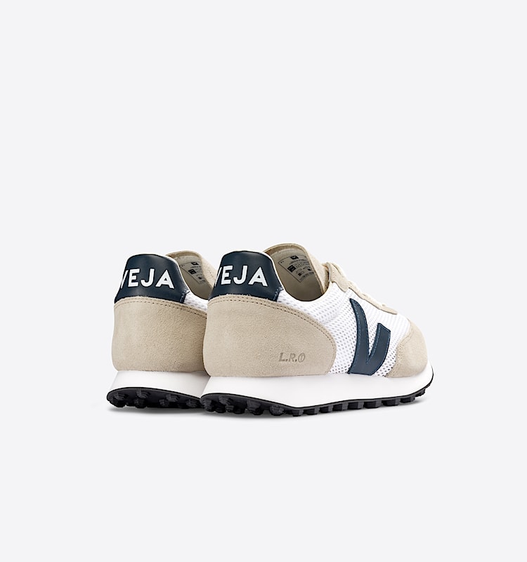 veja baskets rio-branco-light recycl&eacute; beige rl2203180 Back view