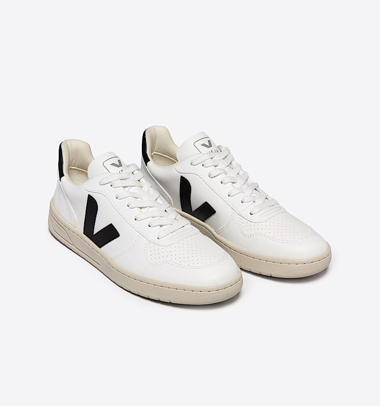 veja baskets v-10 vegan blanc vx0702901 Top view