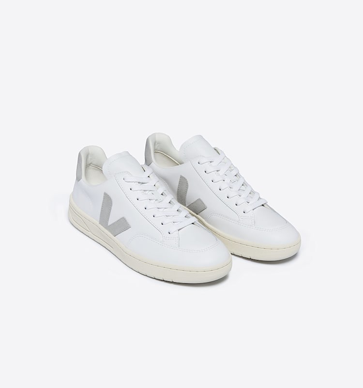 veja baskets v-12 cuir blanc xd0203484 Top view