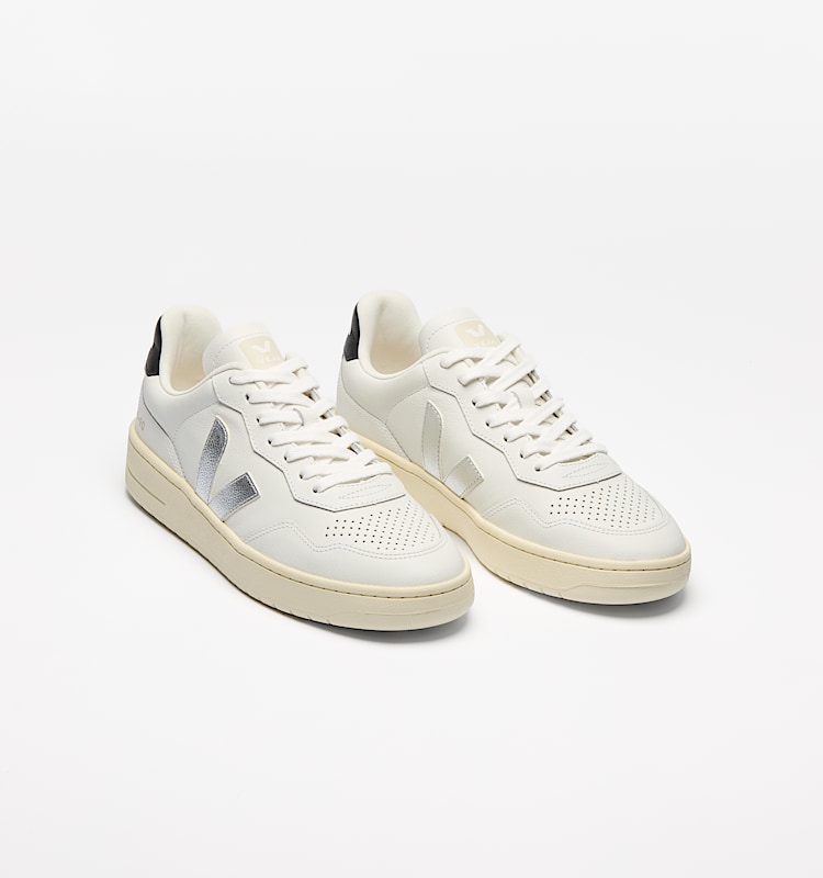 veja baskets v-90 cuir blanc vd2020910 Top view