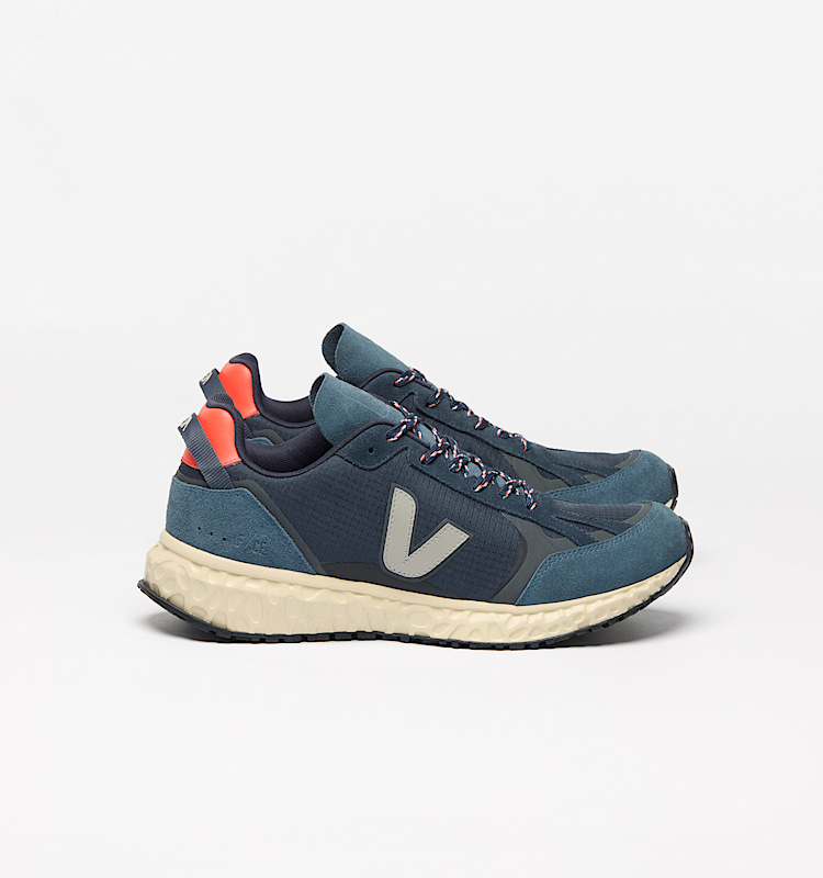 veja baskets veja-x-fce-condor-royale recycl&eacute; bleu fc1921105 Lateral view
