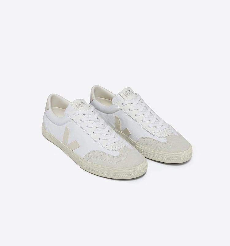 veja baskets volley coton-biologique blanc vo0103523 Top view