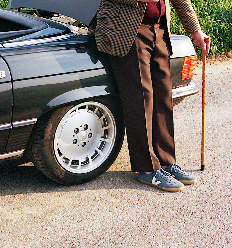 veja baskets volley su&egrave;de bleu vo0320886