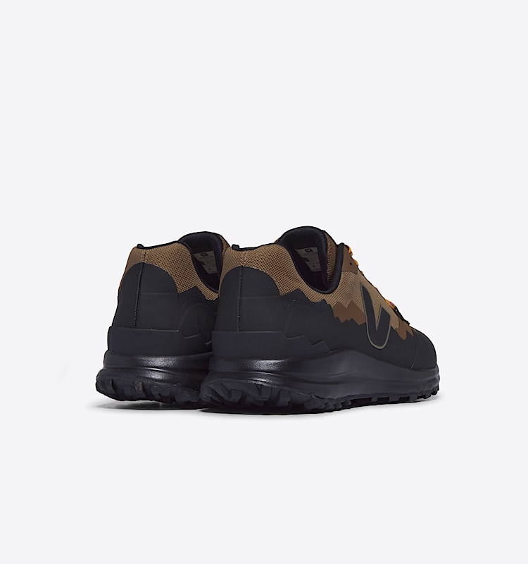 veja sneakers fitz-roy-fs recycl&eacute; marron fs2303646 Back view