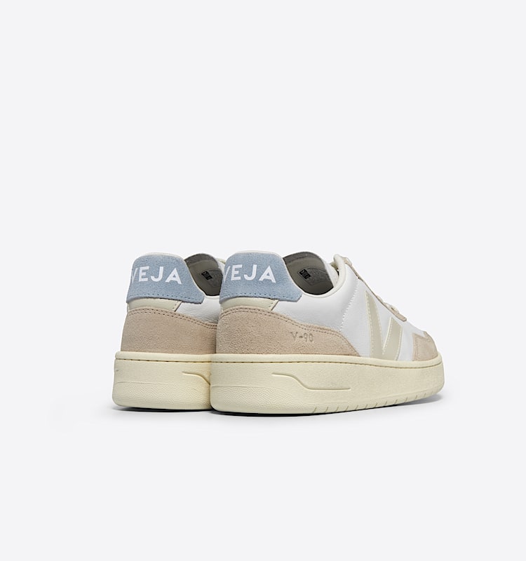 veja v-90 cuir blanc vd2003705