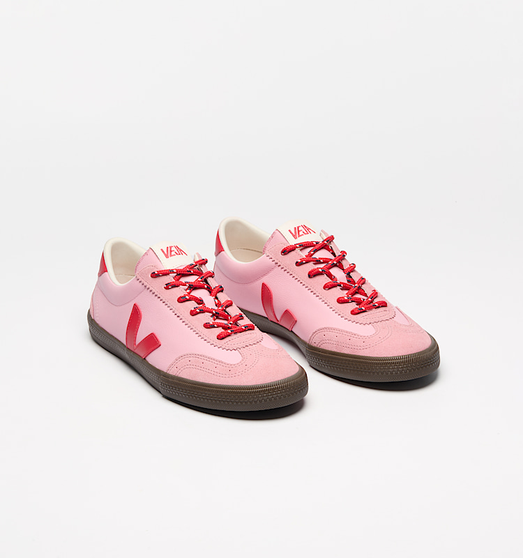 veja volley cuir rose vo2021182